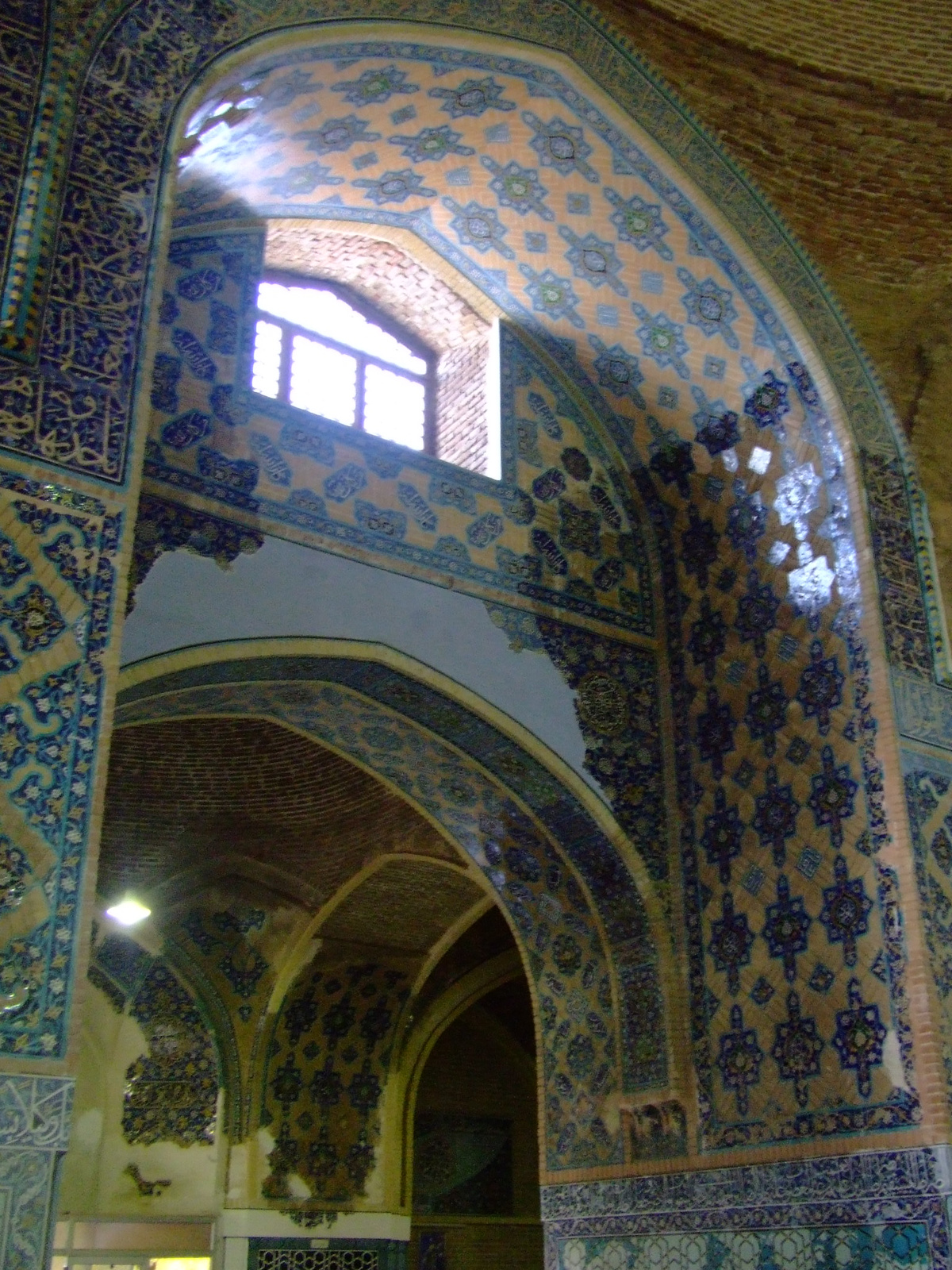 Irán 1353 Kék mecset Tabriz