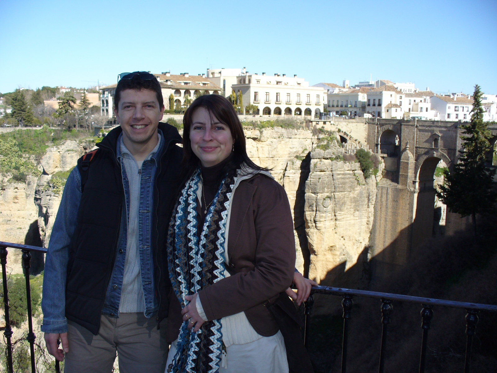 Ronda - kilátás a Don Bosco villából