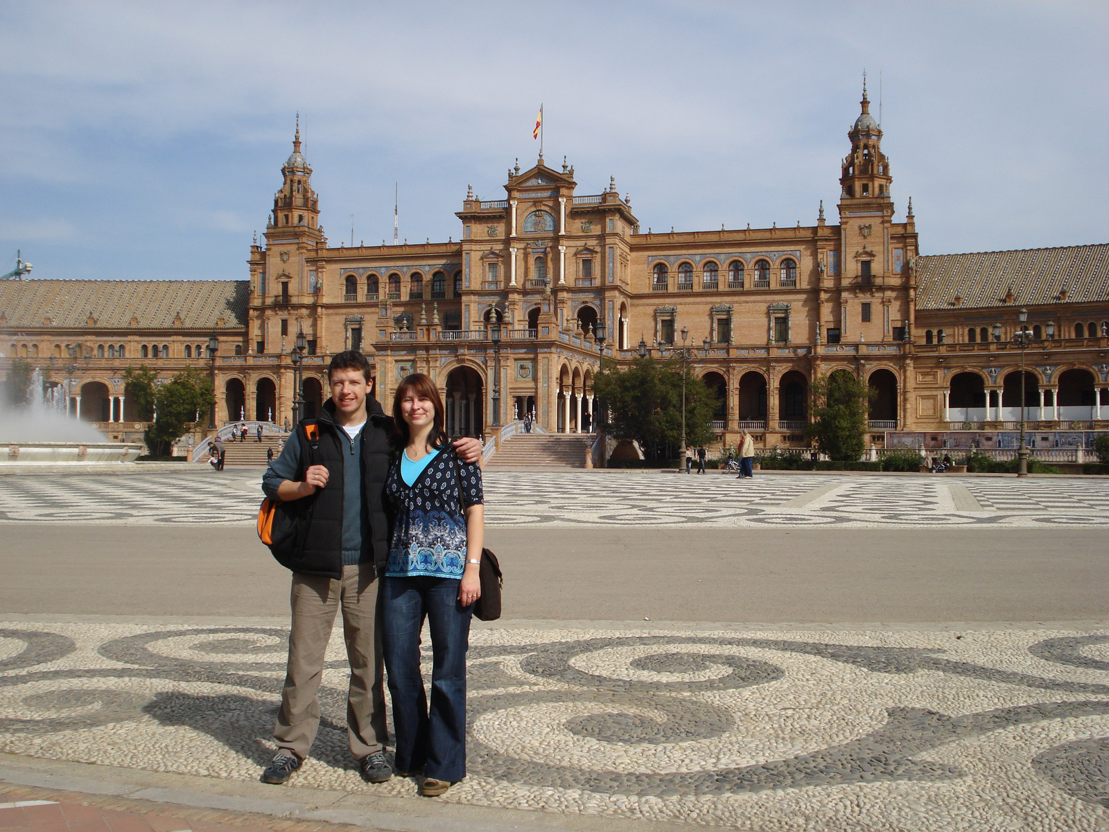 Sevilla - Plaza de España - Az 1992-es világkiállítás helyszíne,