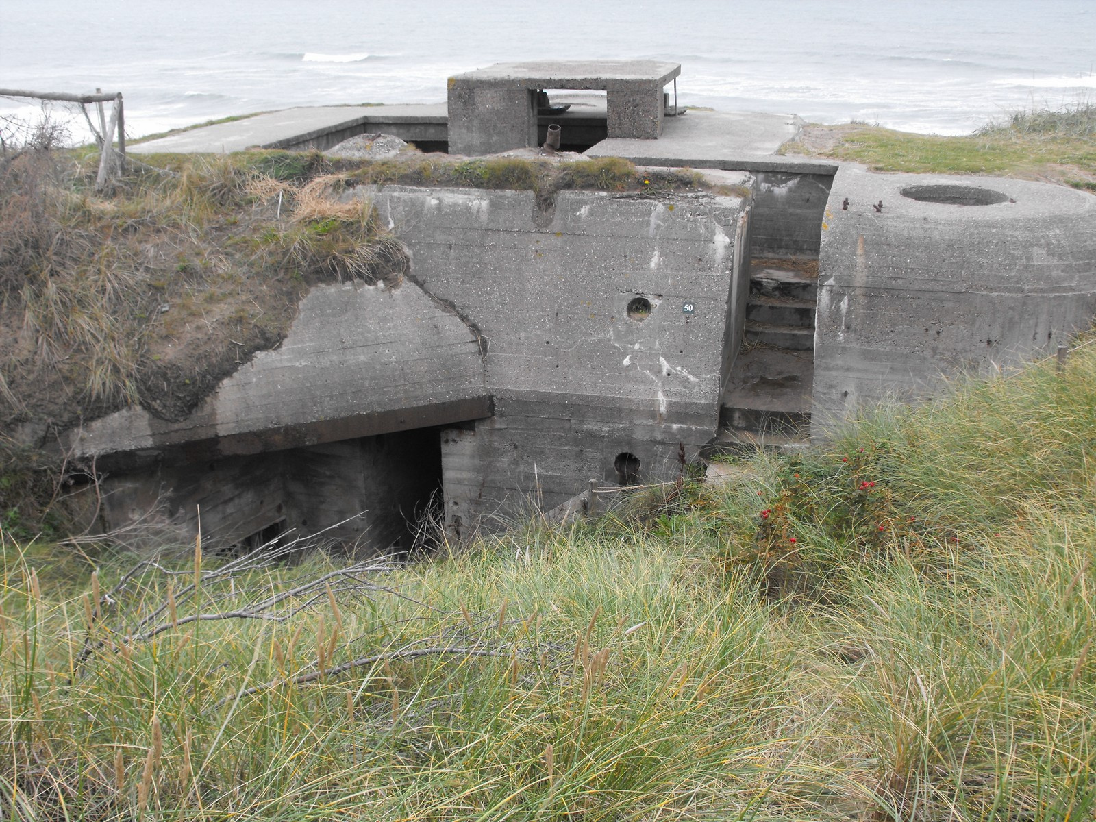 Betonbunker Hirtshalsban Bunkerne i Hirtshals