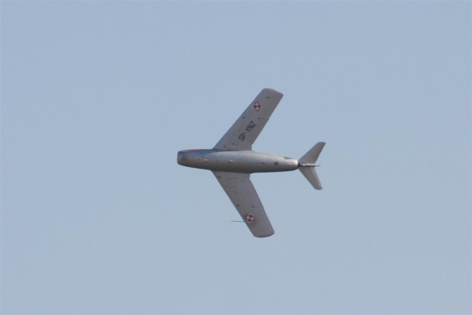 Kecskemét repülőnap 2013 - MIG-15 UTI Lengyelország