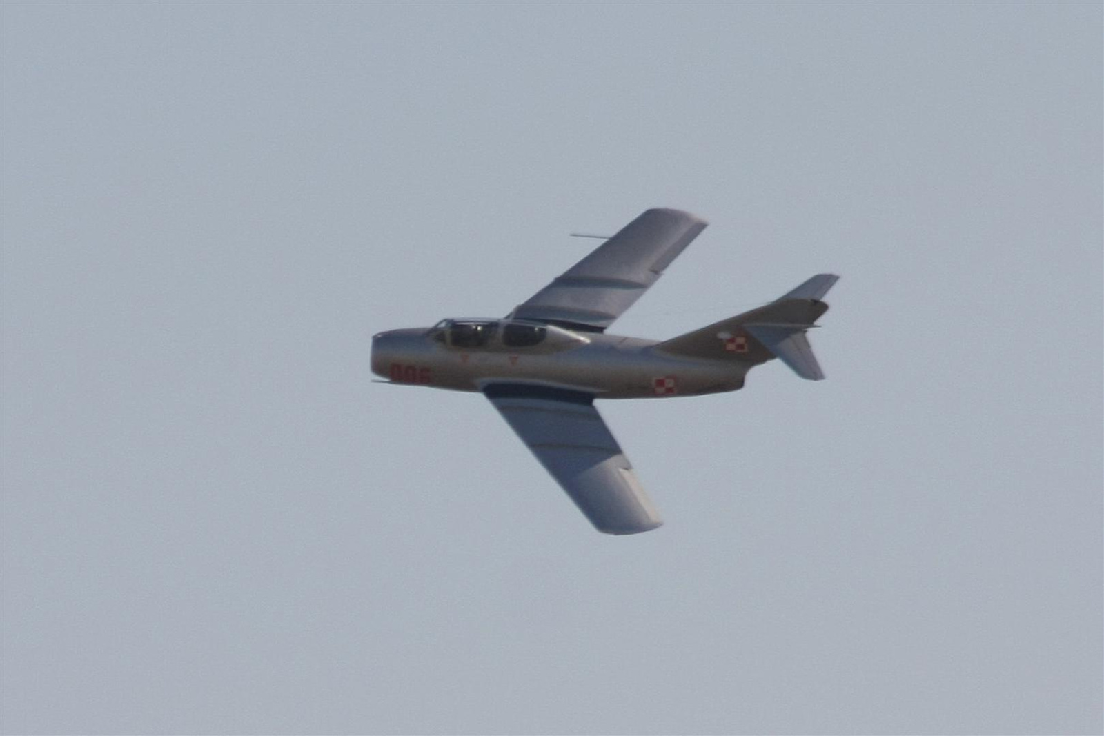 Kecskemét repülőnap 2013 - MIG-15 UTI Lengyelország