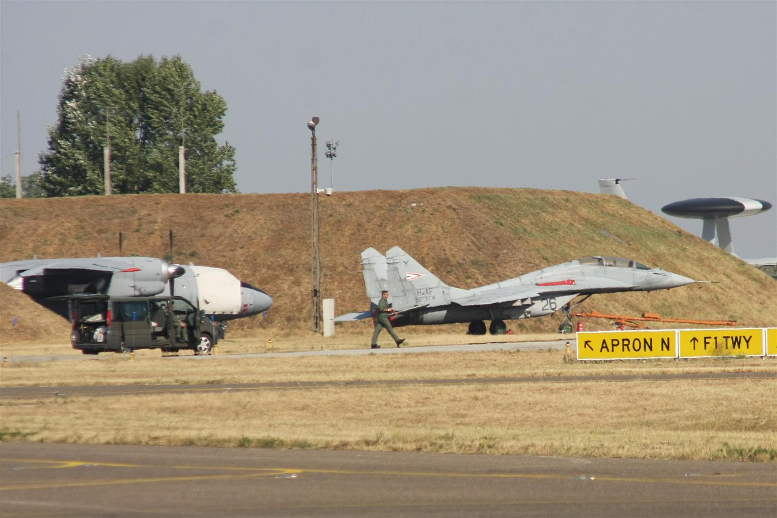 Kecskemét repülőnap 2013 - MIG-29UB / AN-26