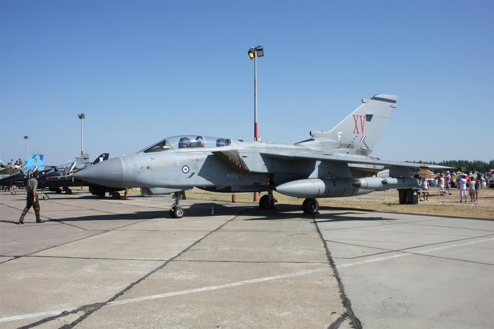 Kecskemét repülőnap 2013 - Tornado GR4 Egyesült Királyság