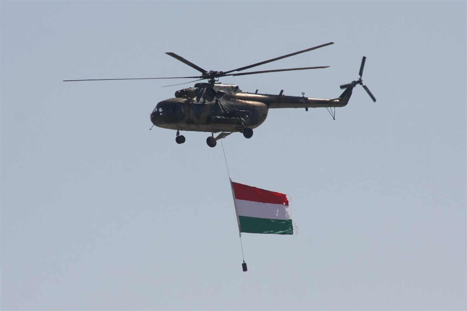 Kecskemét repülőnap 2013 - MI-17 Magyarország