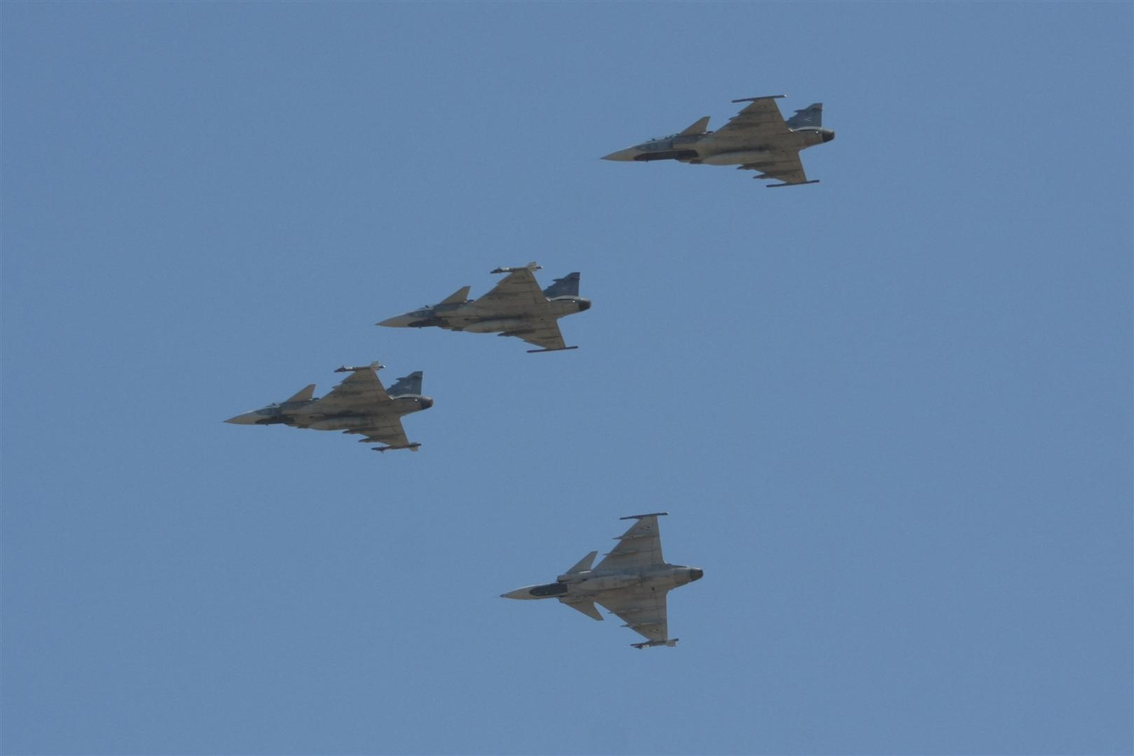 Kecskemét repülőnap 2013 - JAS-39A/B Magyarország