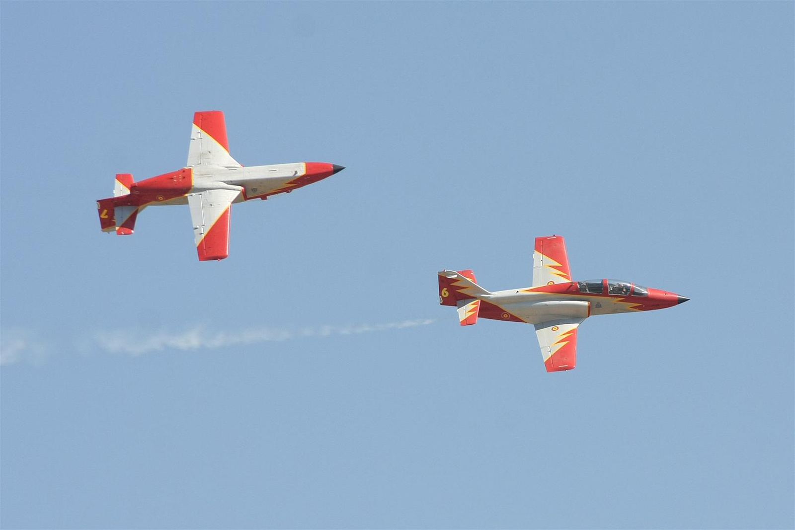 Kecskemét repülőnap 2013 - Patrualla Aguila C-101 Spanyolország