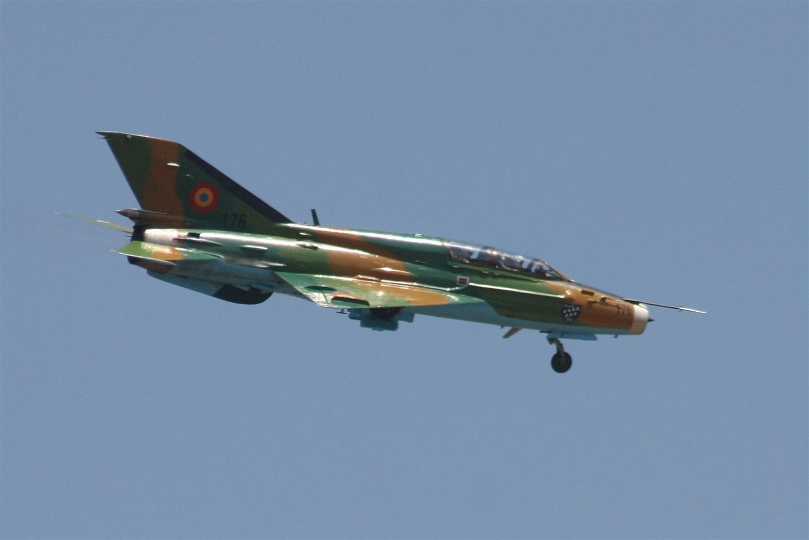 Kecskemét repülőnap 2013 - MIG-21 Lancer Románia