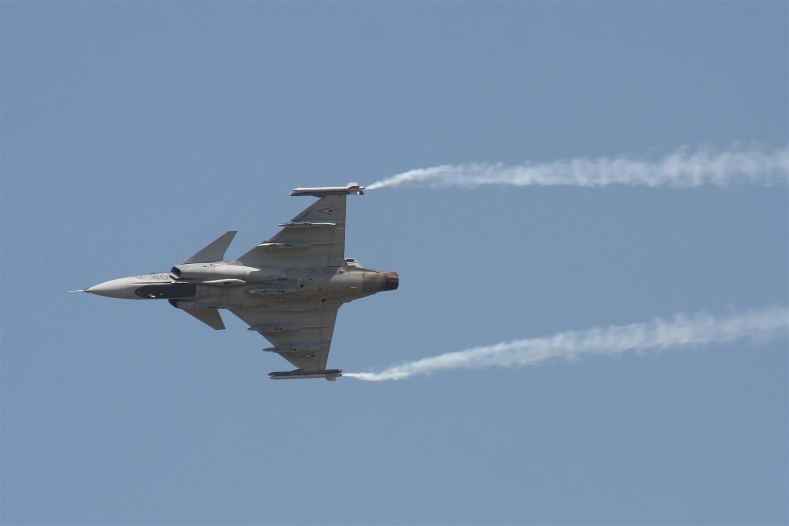 Kecskemét repülőnap 2013 - JAS-39A Gripen Magyarország