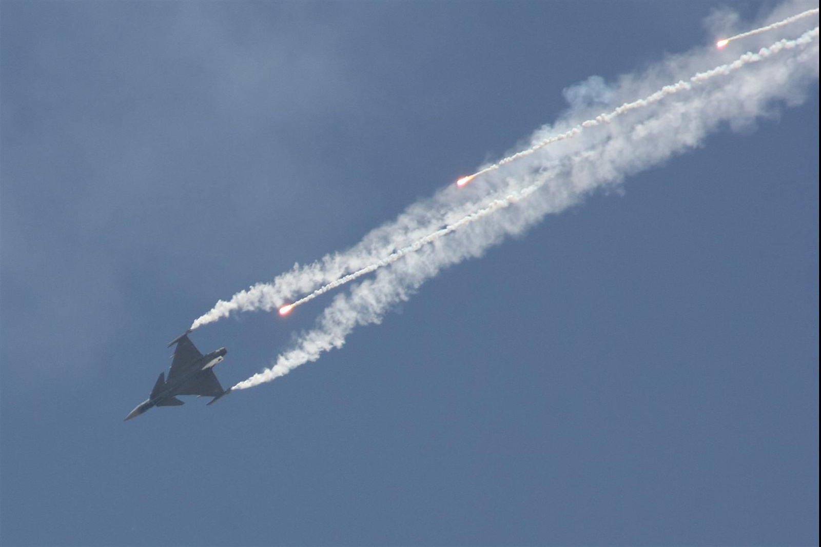 Kecskemét repülőnap 2013 - JAS-39A Gripen Magyarország