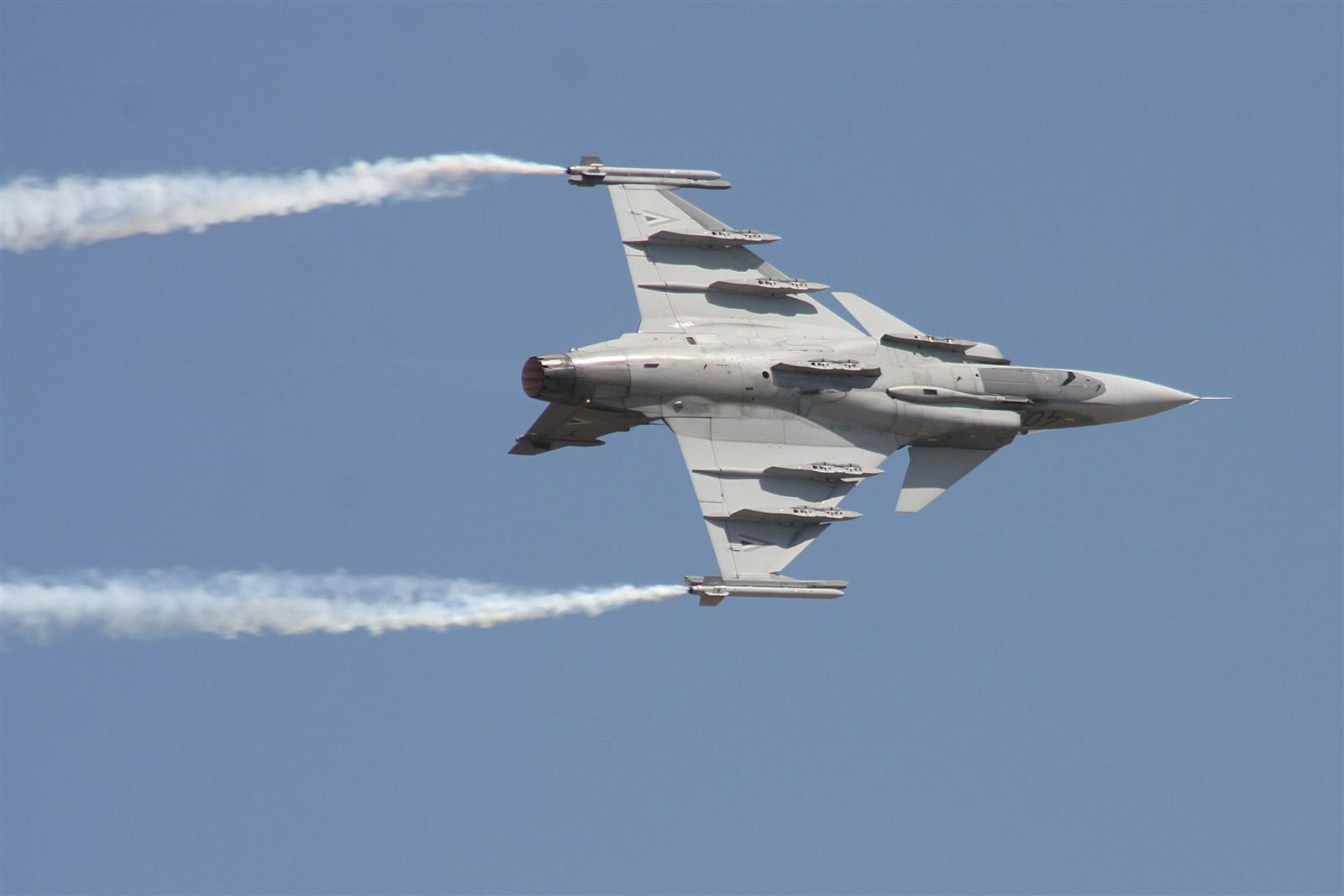 Kecskemét repülőnap 2013 - JAS-39A Gripen Magyarország