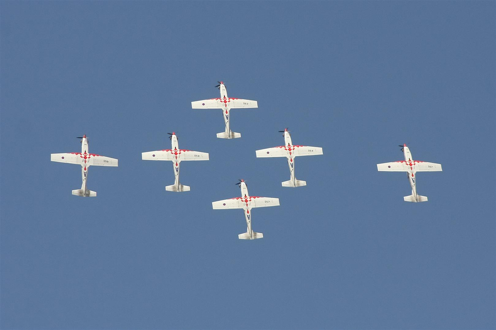 Kecskemét repülőnap 2013 - Wings of storm PC-9 Horvátország