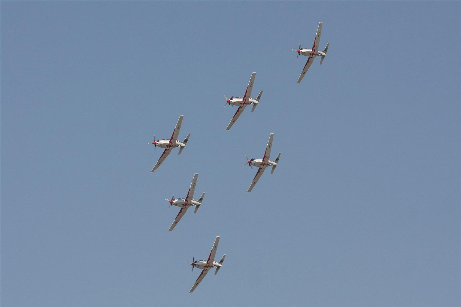 Kecskemét repülőnap 2013 - Wings of storm PC-9 Horvátország