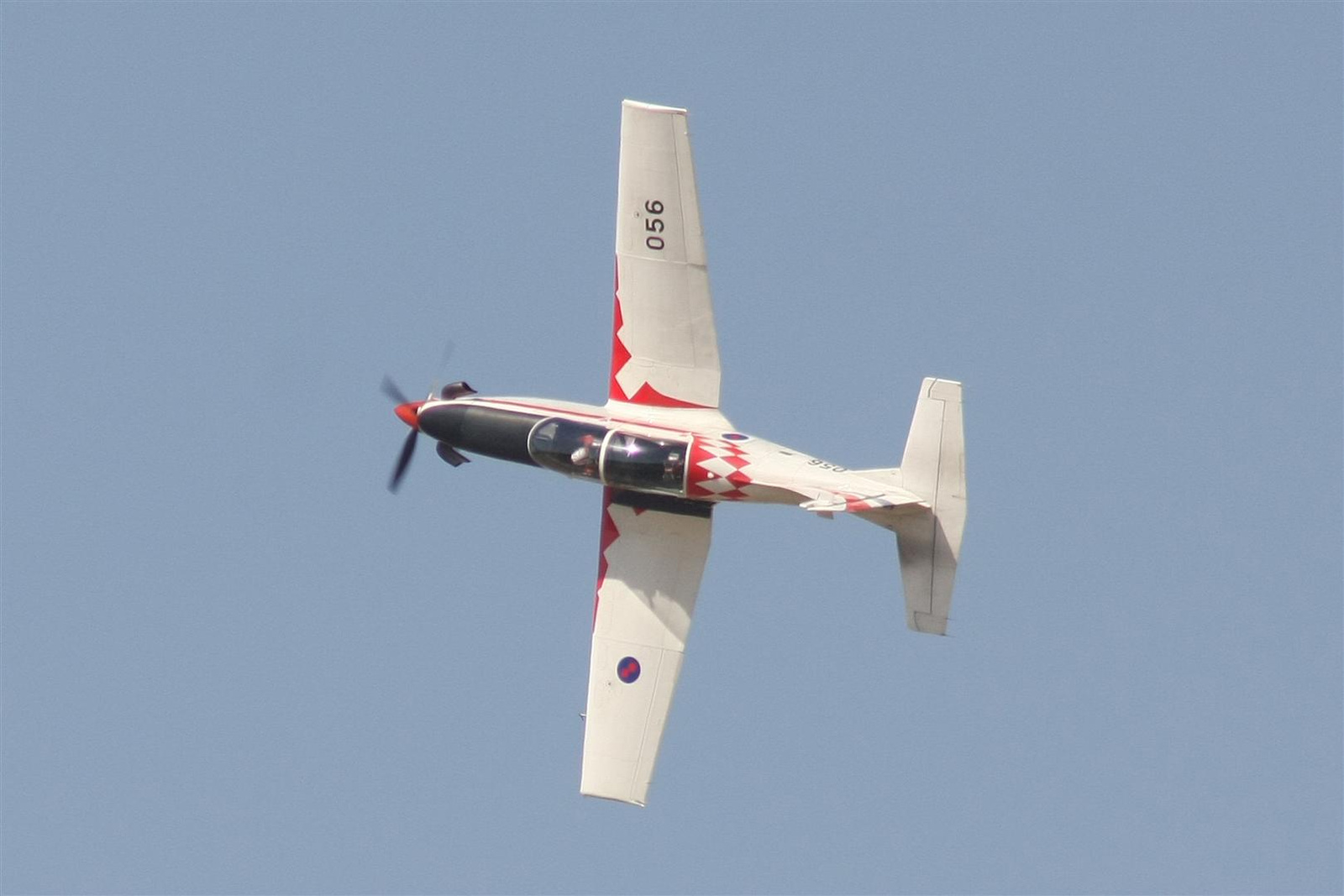 Kecskemét repülőnap 2013 - Wings of storm PC-9 Horvátország