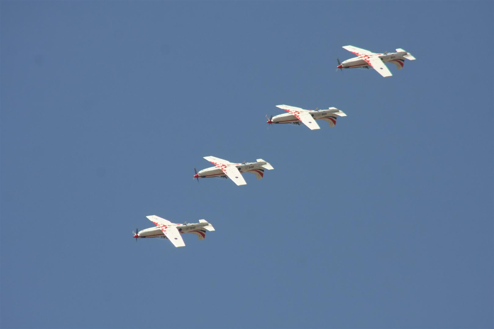 Kecskemét repülőnap 2013 - Wings of storm PC-9 Horvátország