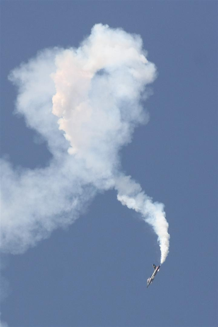 Kecskemét repülőnap 2013 - Frecce Tricolori MB-339 Olaszország