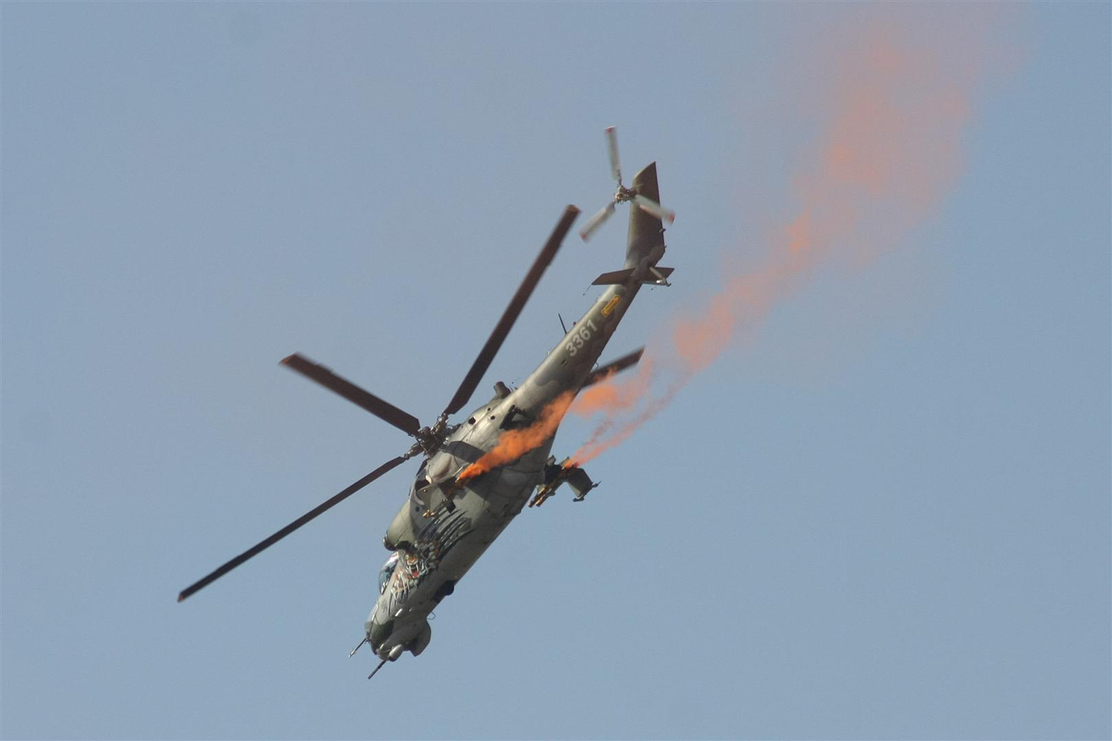 Kecskemét repülőnap 2013 - MI-35 Csehország