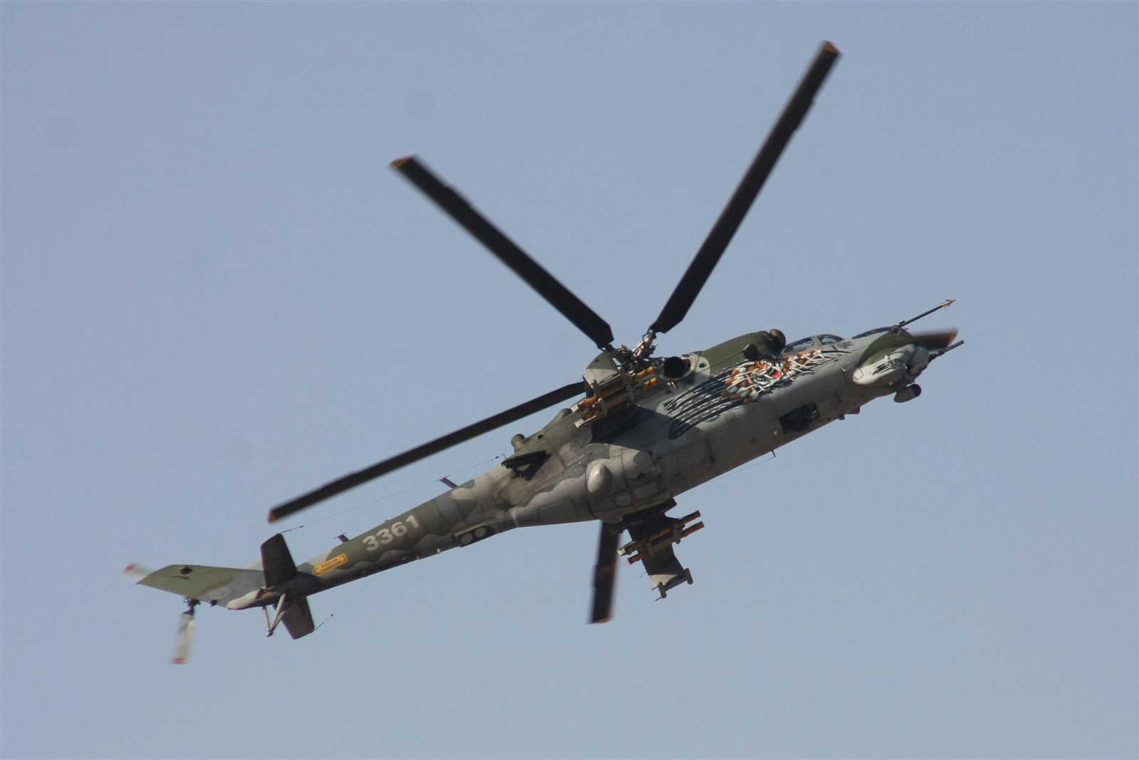 Kecskemét repülőnap 2013 - MI-35 Csehország