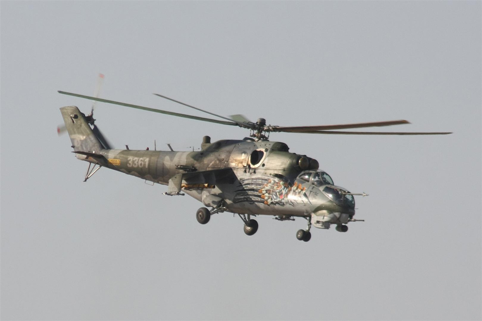 Kecskemét repülőnap 2013 - MI-35 Csehország