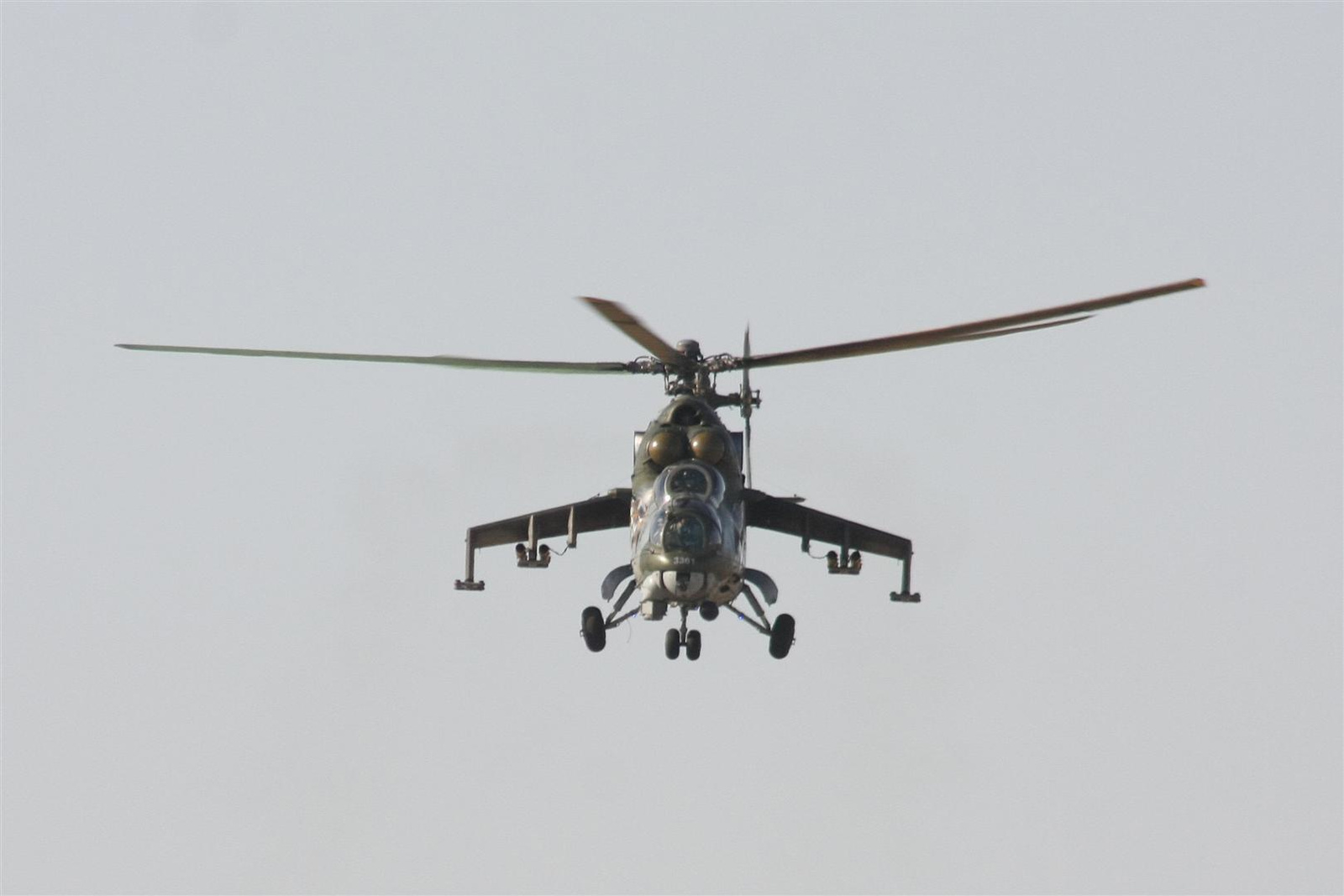 Kecskemét repülőnap 2013 - MI-35 Csehország