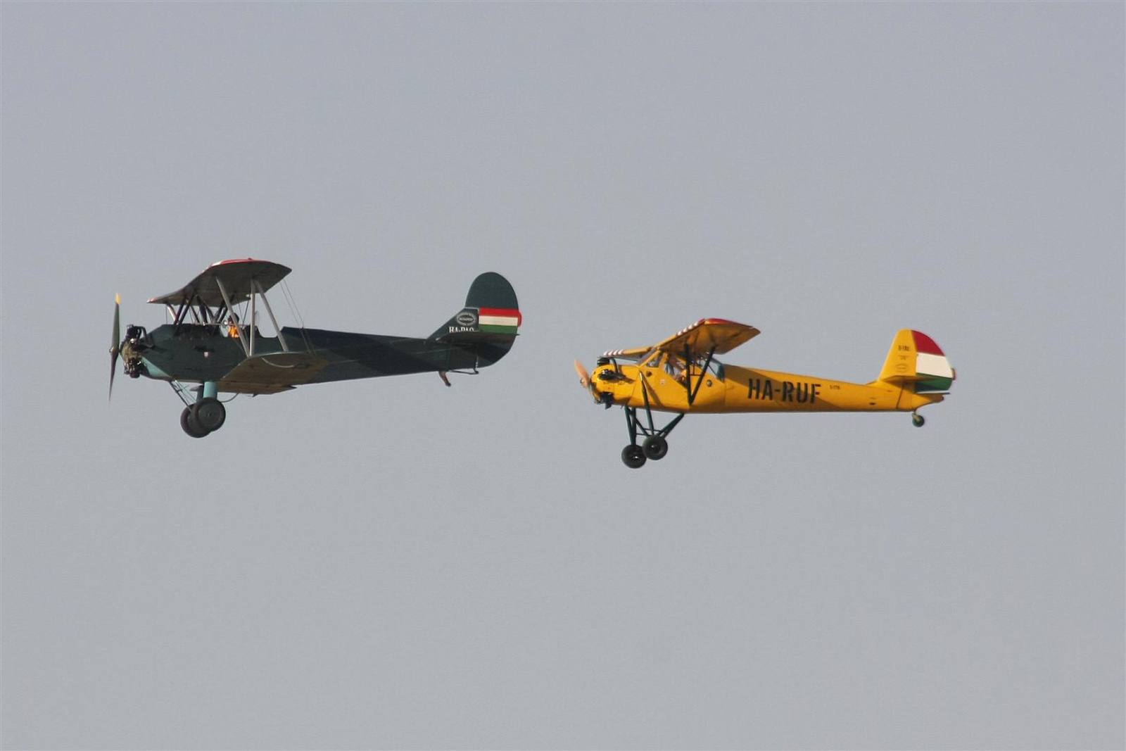 Kecskemét repülőnap 2013 - Goldtimer PO-2, Kánya Magyarország