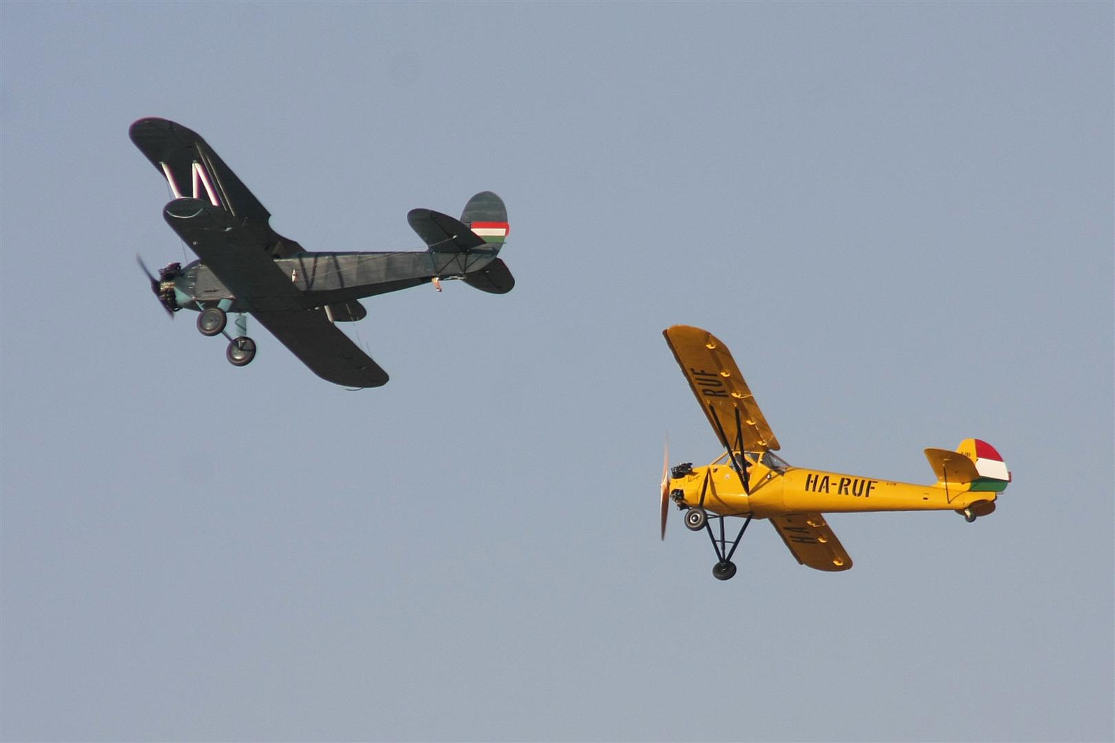 Kecskemét repülőnap 2013 - Goldtimer PO-2, Kánya Magyarország