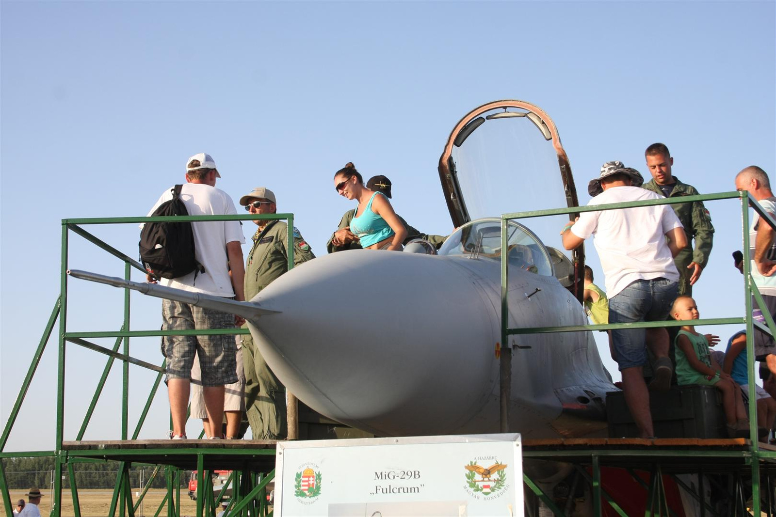 Kecskemét repülőnap 2013 - MIG-29B 04-es