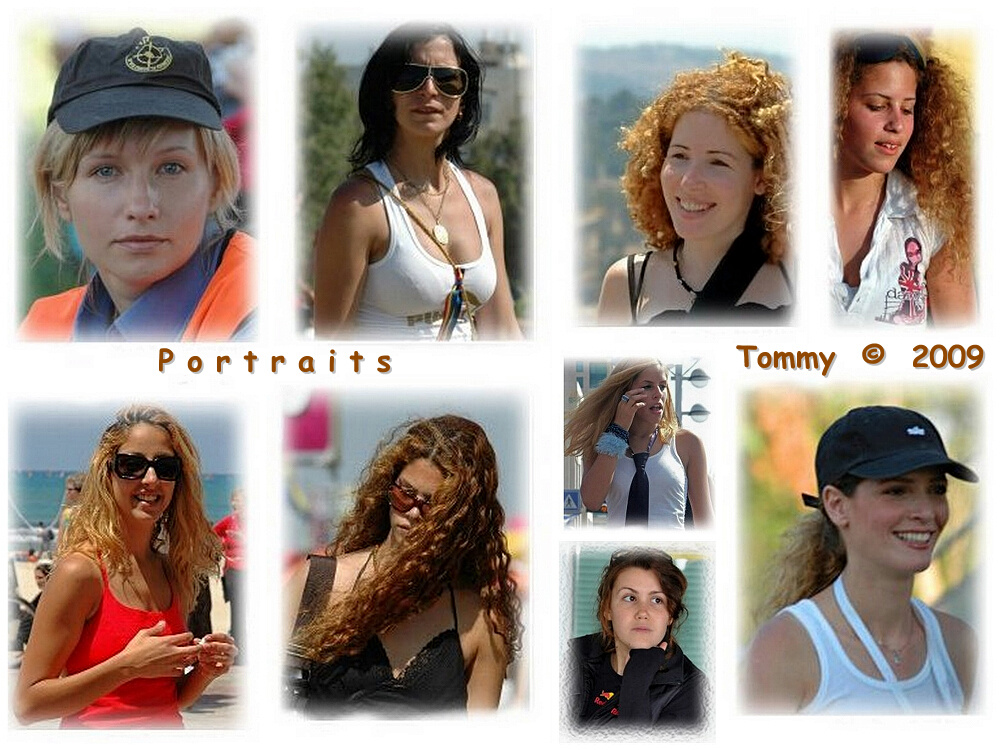 Portraits  Collage