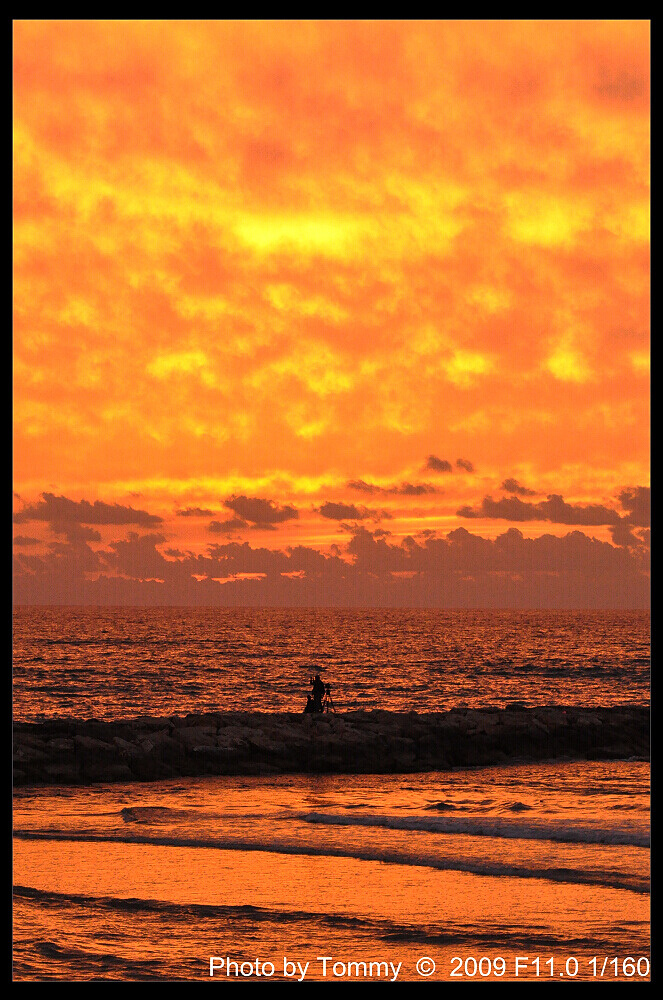 Sunset  Tel Aviv  2009-04-24