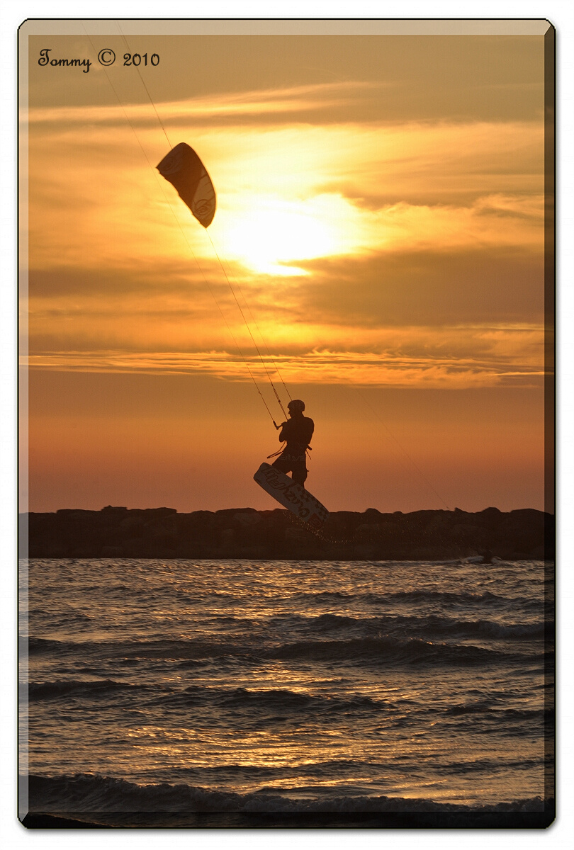 Kitesurf  Sunset