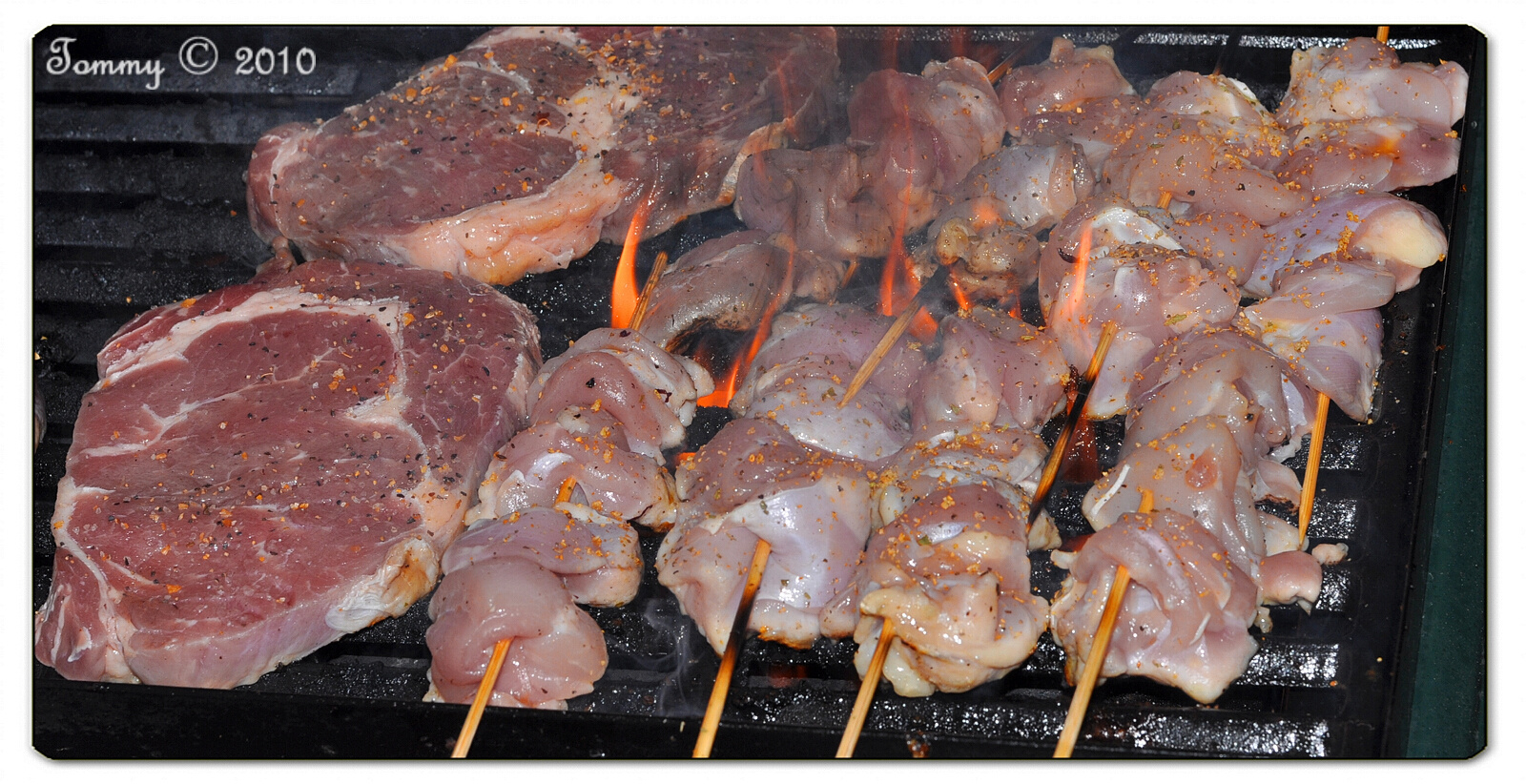 Steak and  Skewers