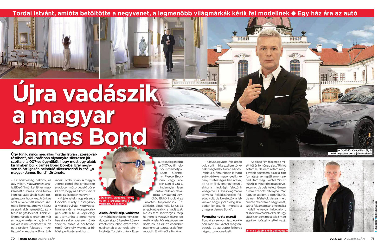 Tordai István a magyar James Bond (Bors Extra 2021. november)