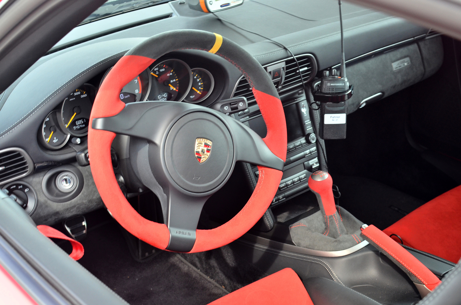 911 GT2 RS belső