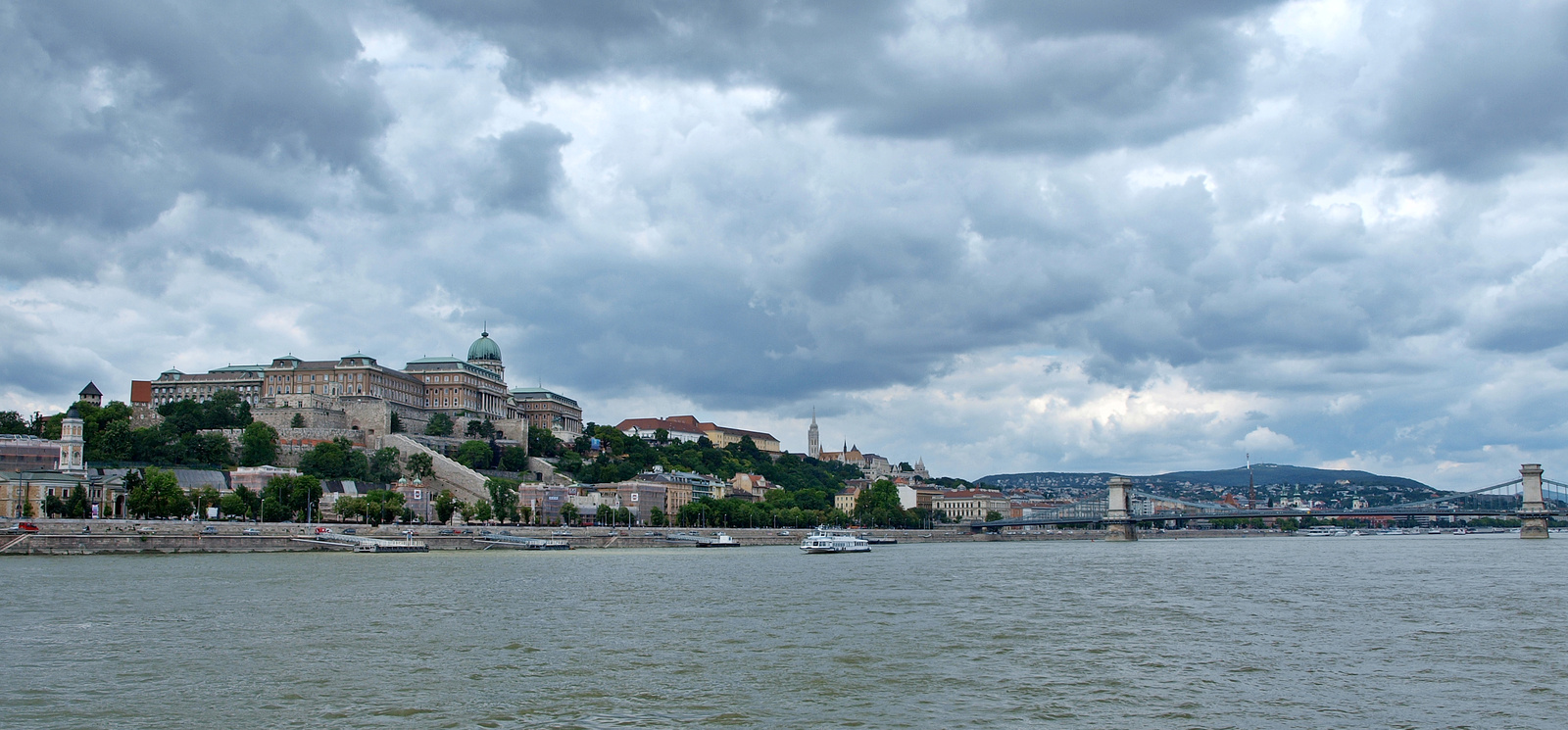 Panoráma a dunáról