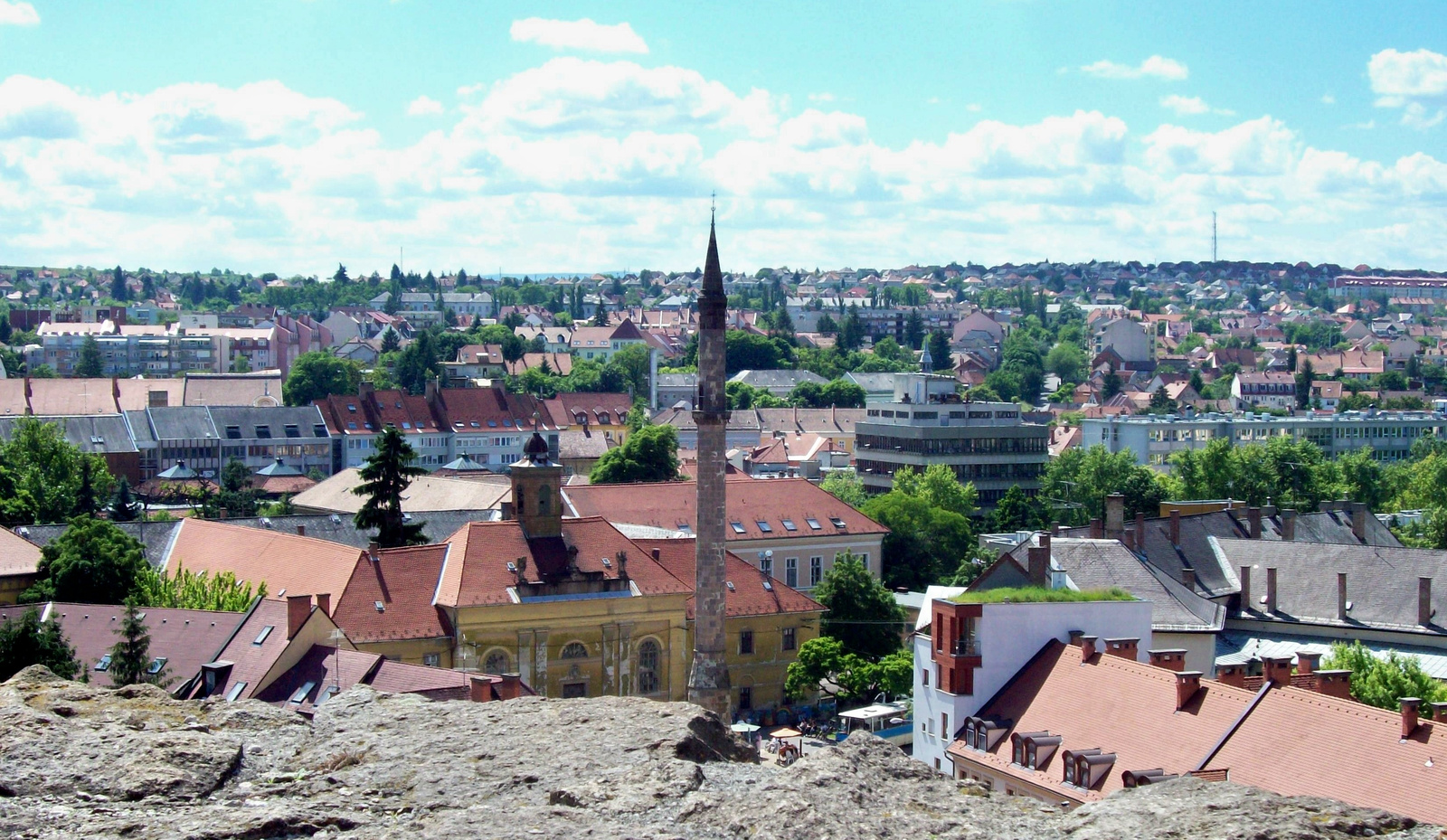 minaret panoráma