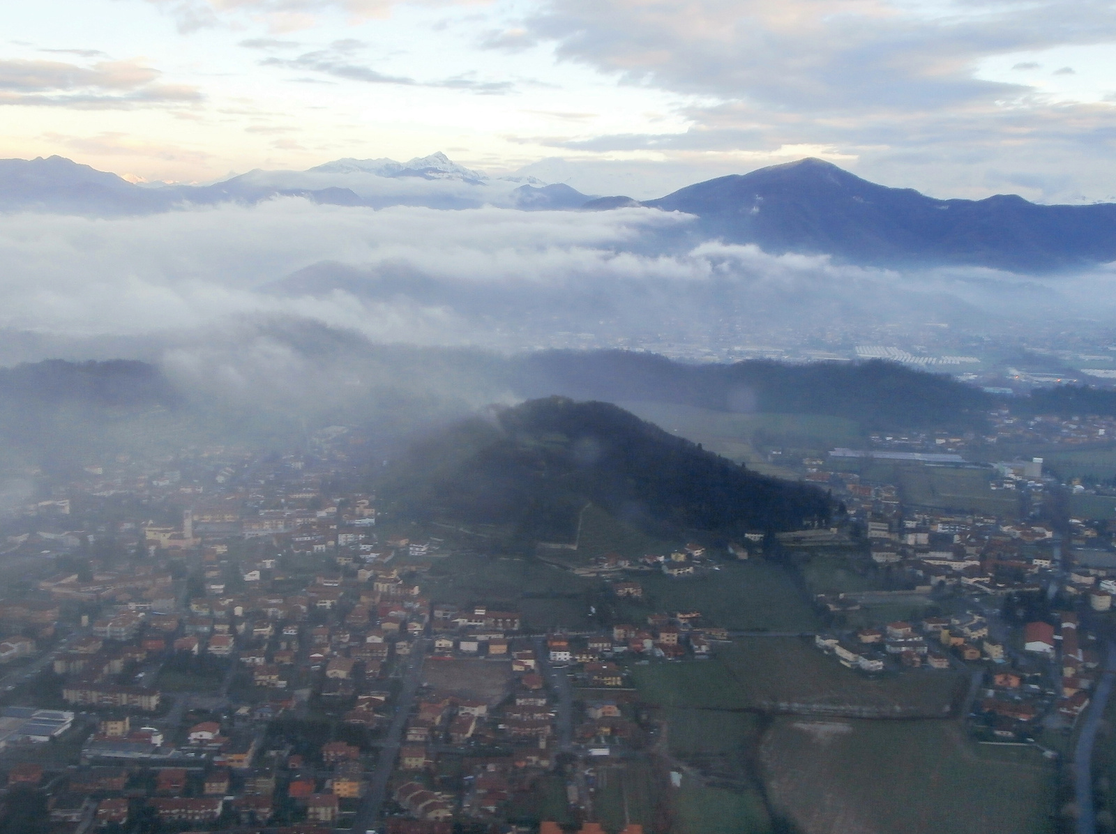 bergamo fölött