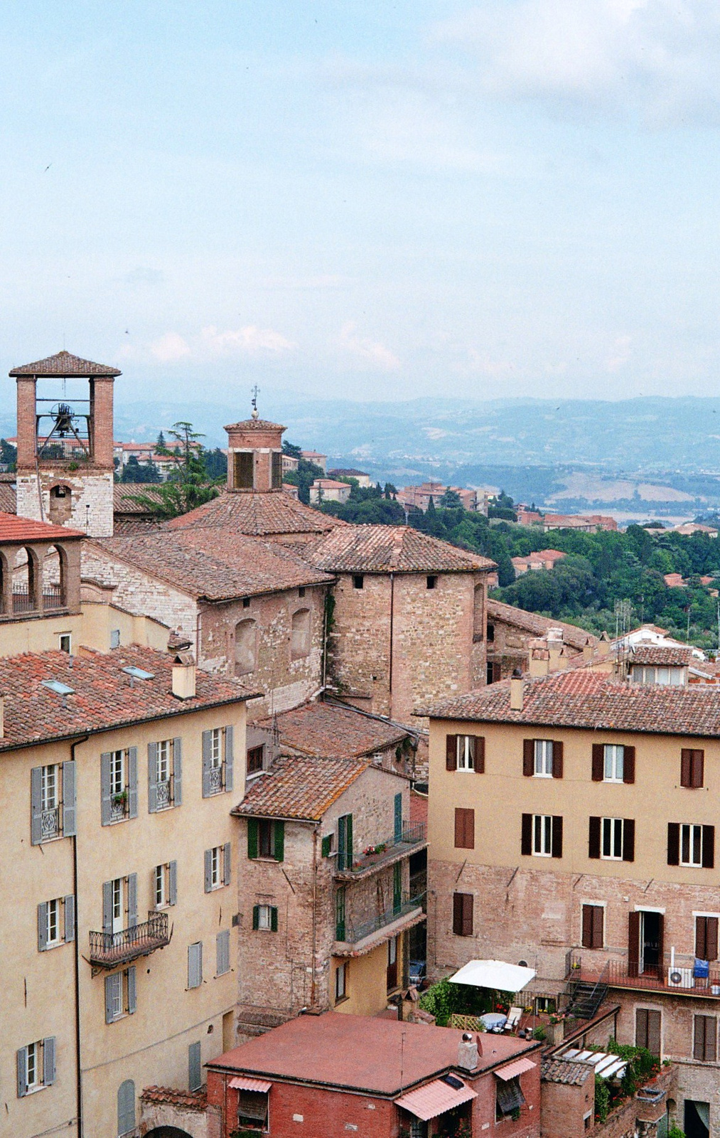 Perugia tetők