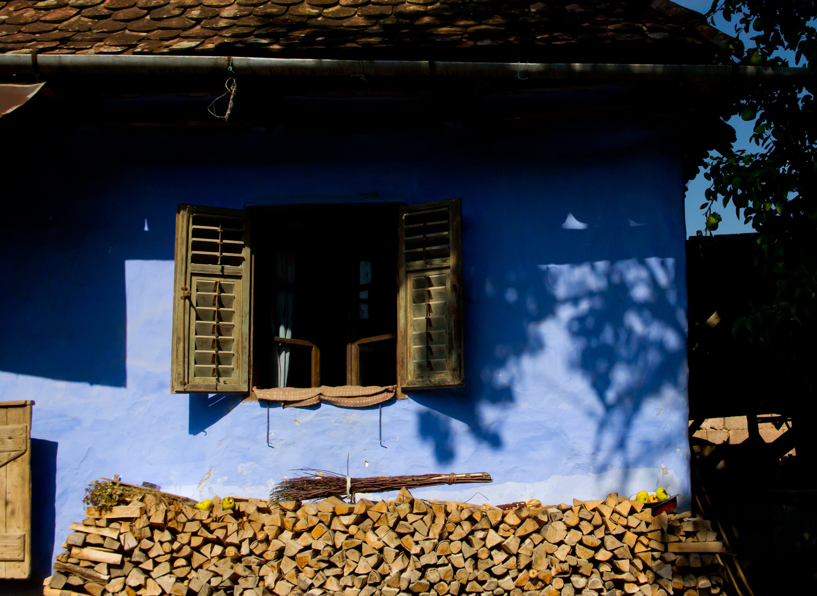 kék ház