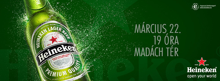 Heineken meglepetés a belvárosban (x)