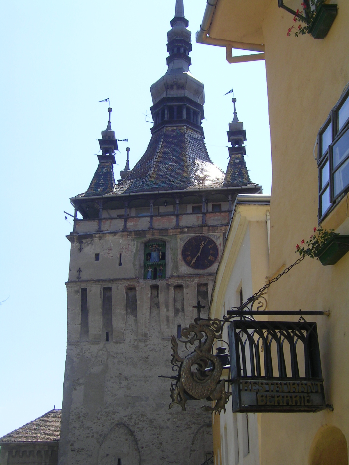 A vár egyik tornya