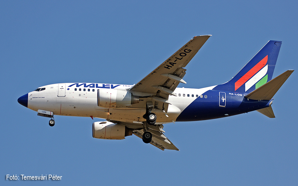 MALEV B737 HA-LOG-02