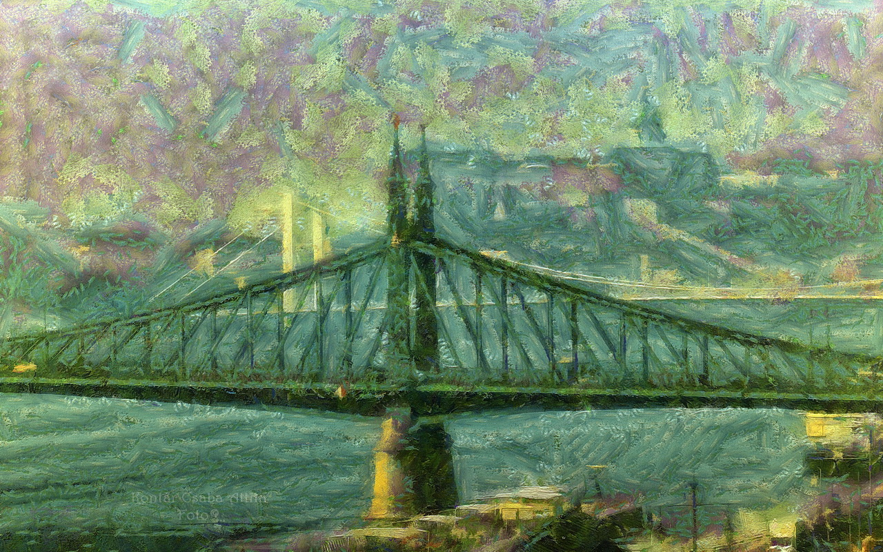 Budapesti smog Monet stílusában