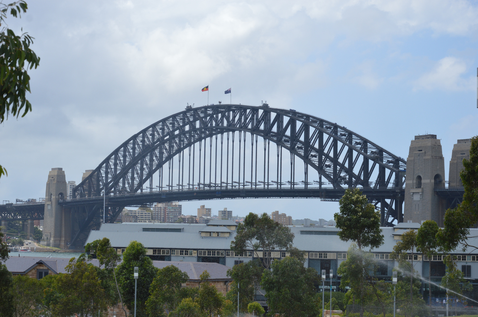 Sydney Harbour Bridge Barangaroo Reserve-ből