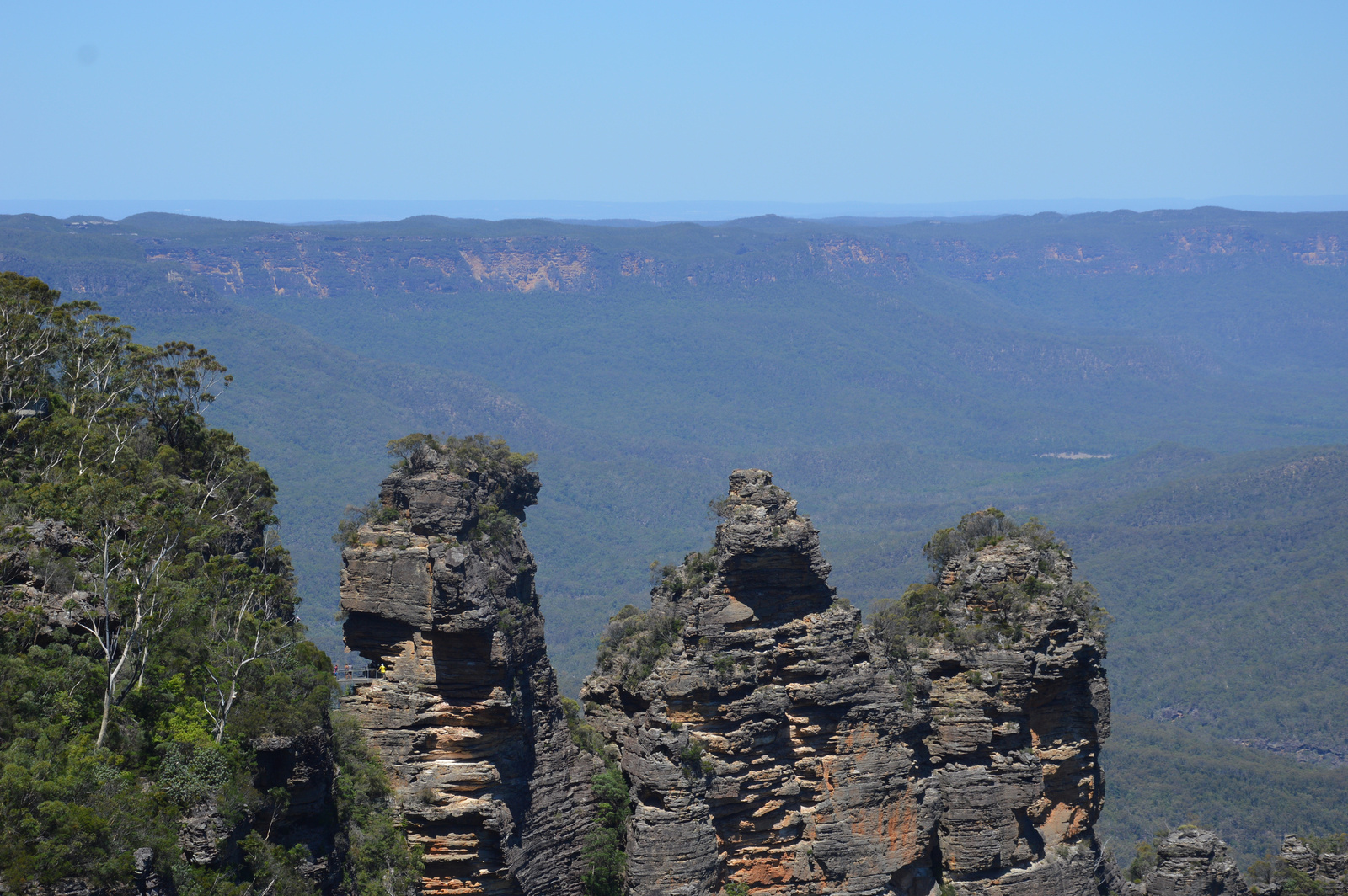 Blue Mountains Három nővér kicsit belenagyítva