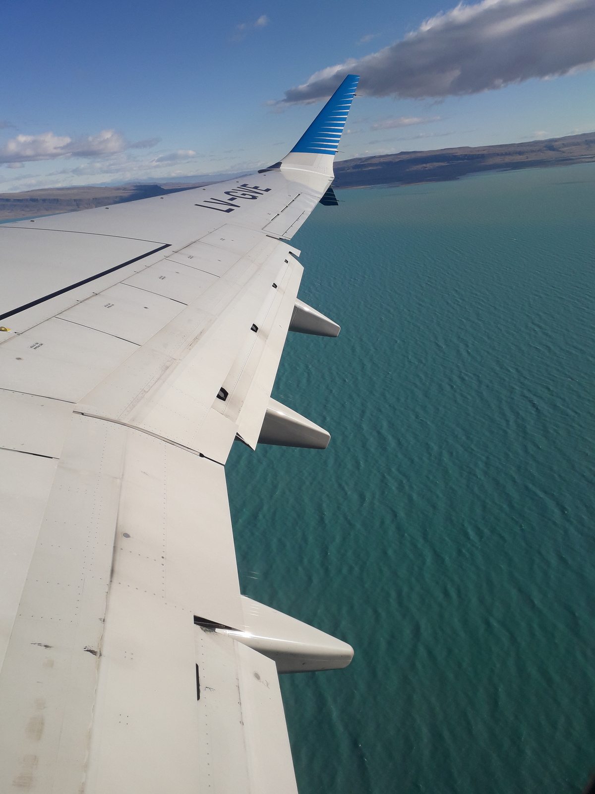 Lago Argentino repülőből