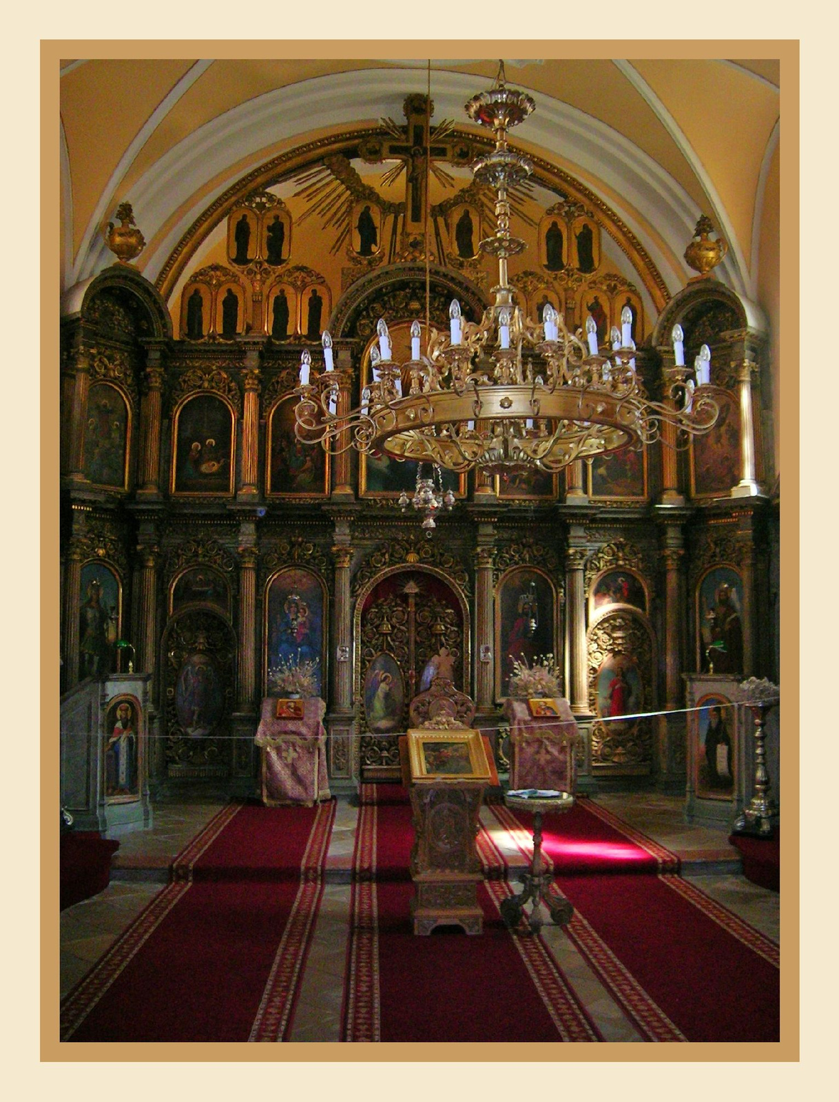 ortodox templombelső