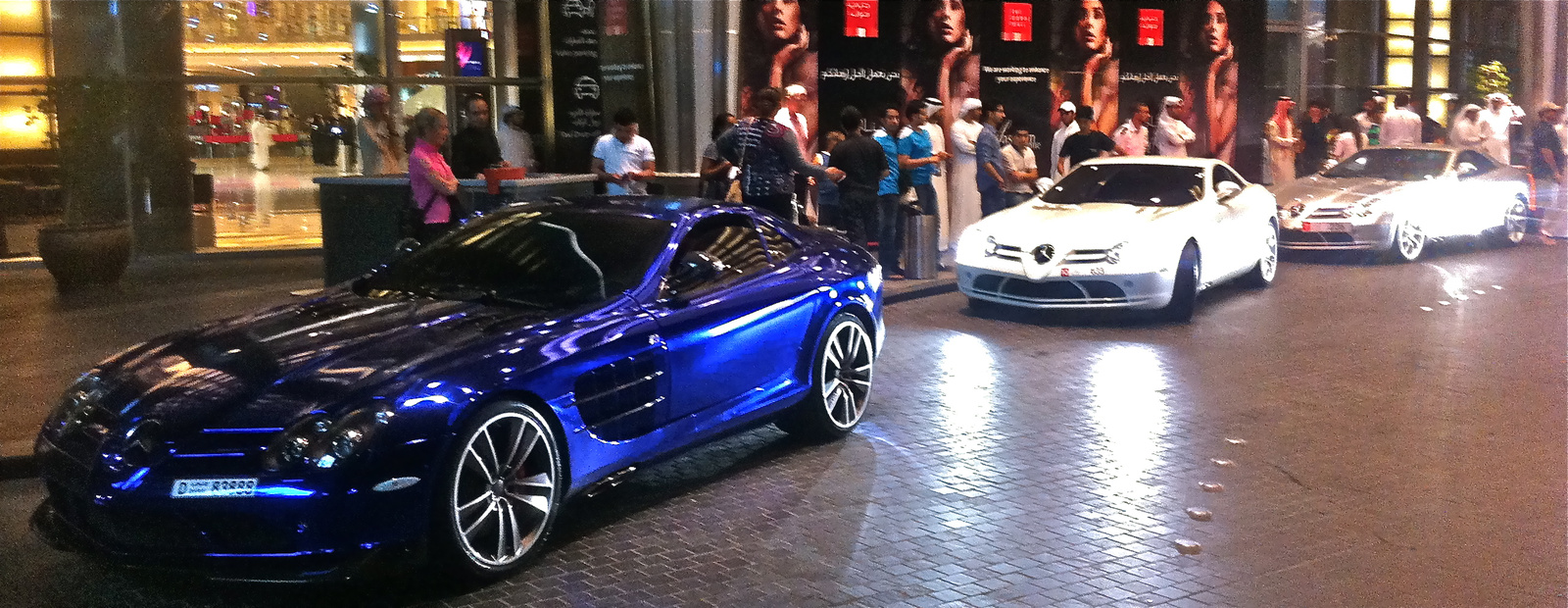 McLaren SLRs in a row