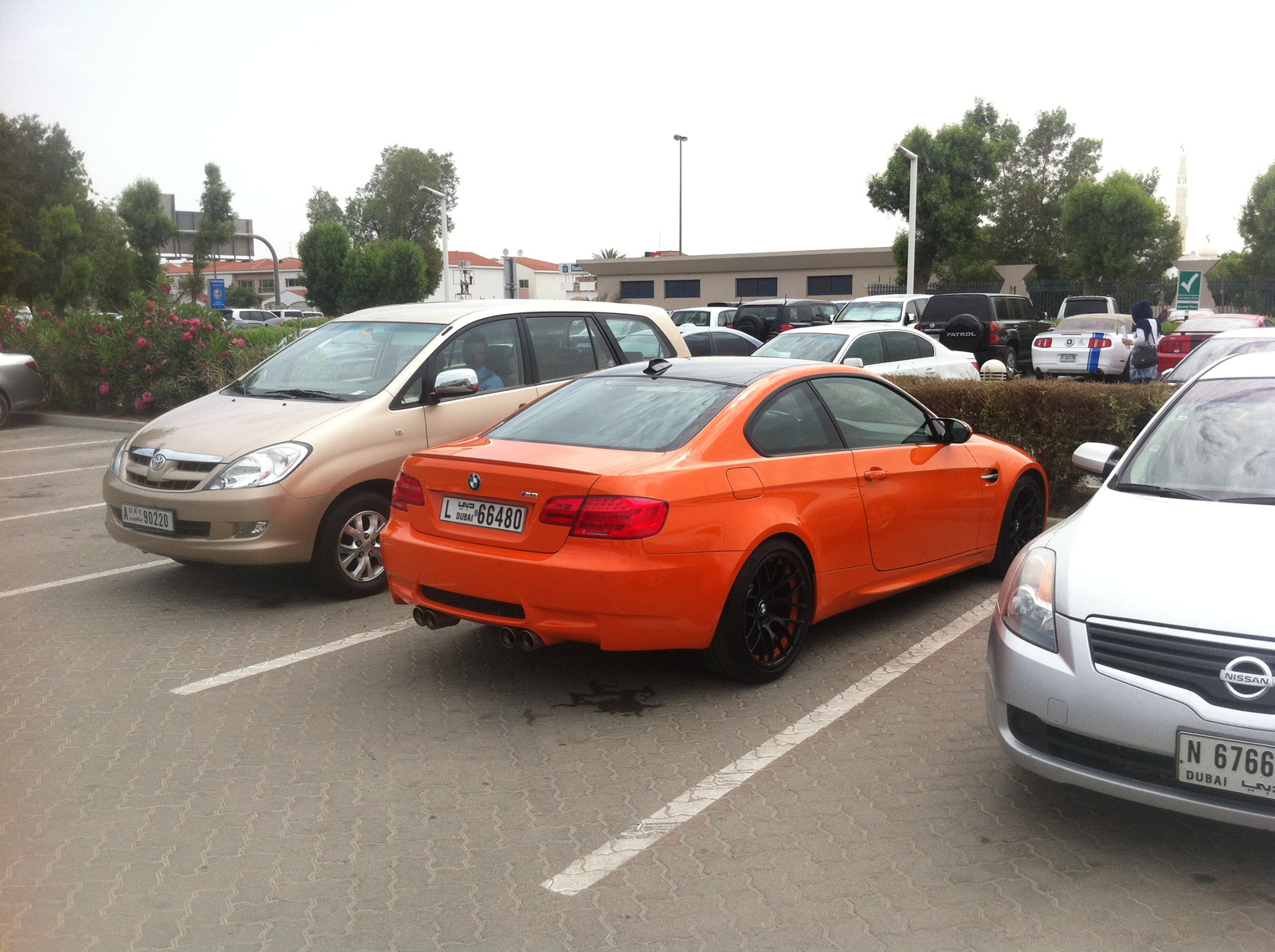 BMW M3 E92 Fire Orange Competition Package