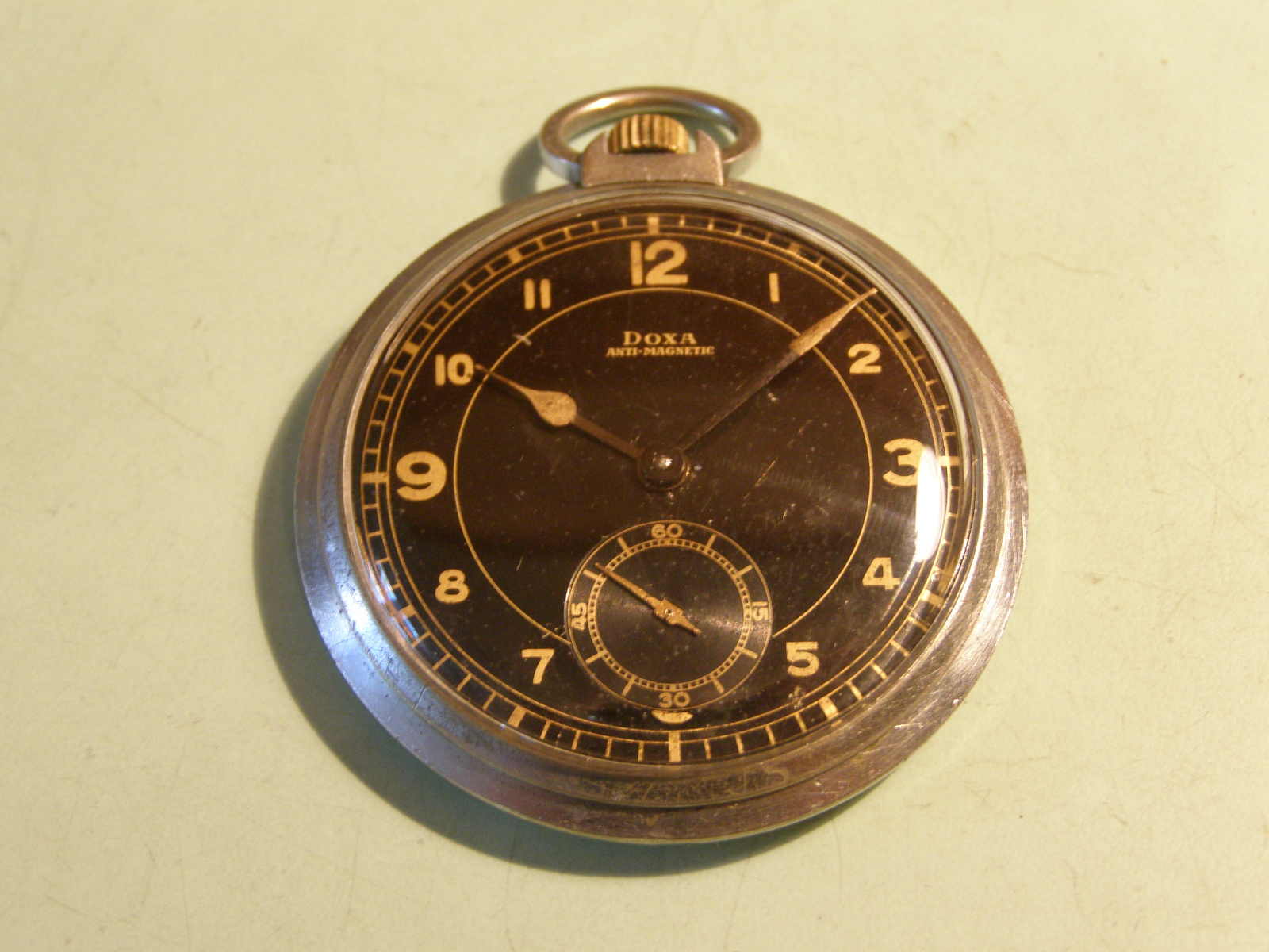 Art Deco Doxa zsebóra