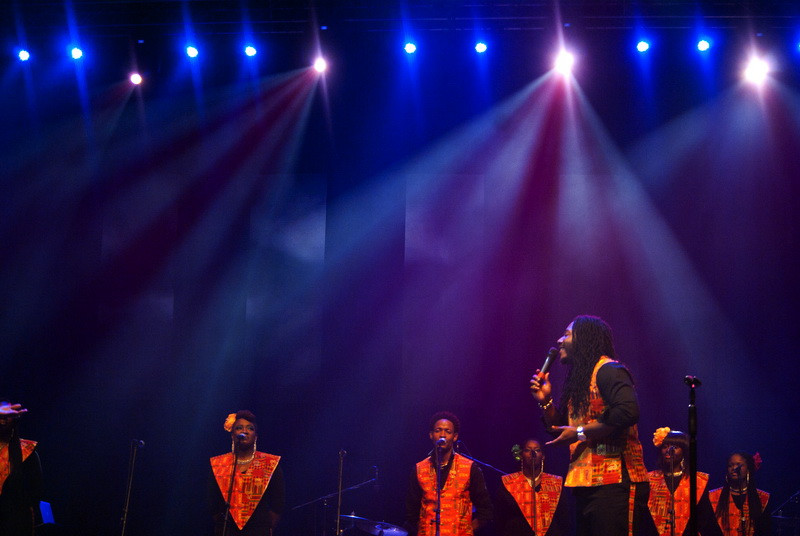 Harlem Gospel Choir, Cipősdoboz koncert, Fotó: Kelemen Gábor, Go